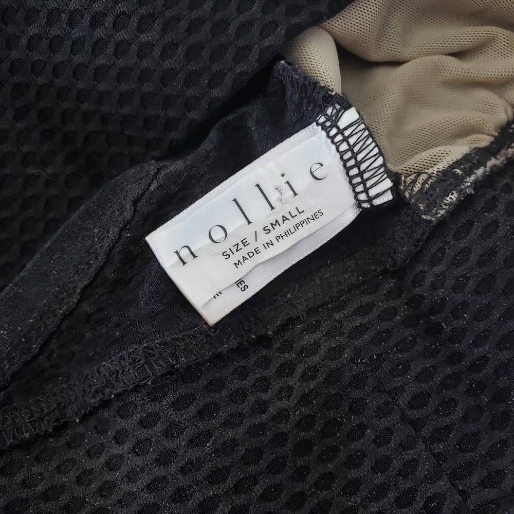 NOLLEY'S Black Mesh Detailed Nollie Strappy Bra Size ONE SIZE - 3 Thumbnail