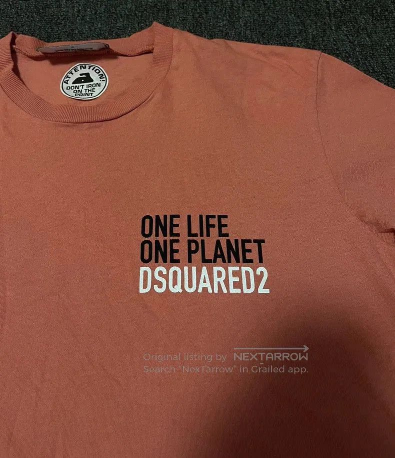Dsquared2 Dsquared2 One Life One Planet T. Size US S / EU 44-46 / 1 - 3 Thumbnail