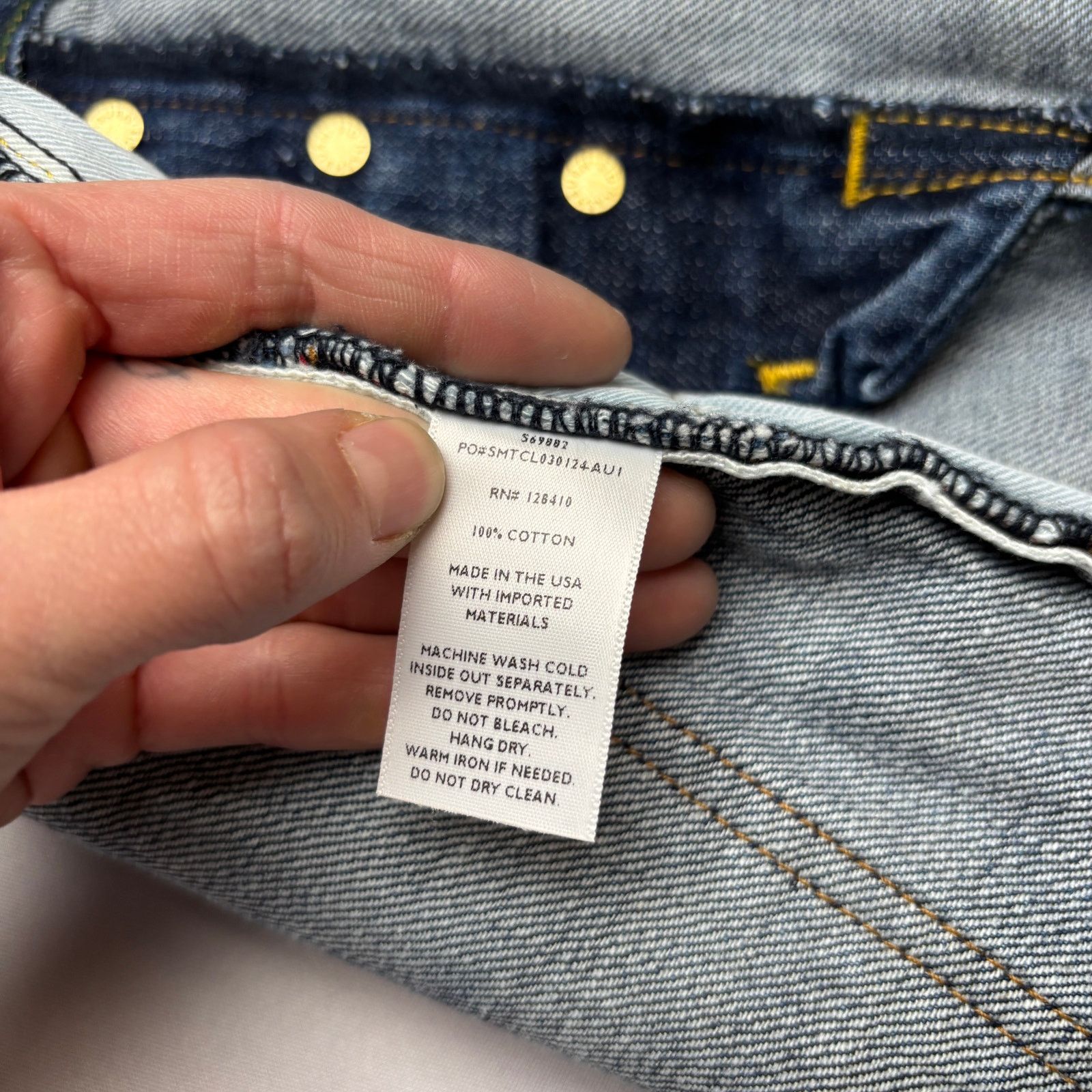 Sid Mashburn $325 Sid Mashburn Japanese Selvedge Indigo Jeans 30x32 Size US 30 / EU 46 - 4 Thumbnail