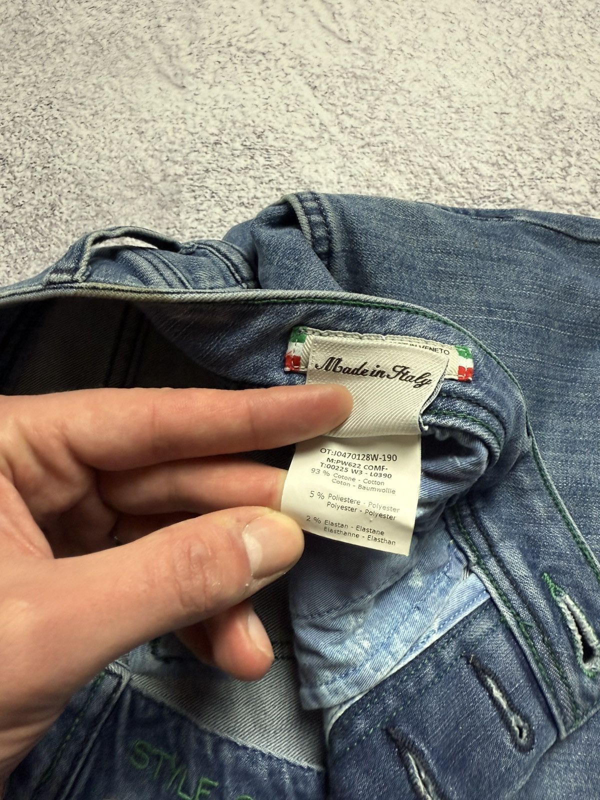 Jacob Cohen Jacob Cohen Jeans Italian Designer Handmade Denim Pants Rare Size US 36 / EU 52 - 18 Thumbnail