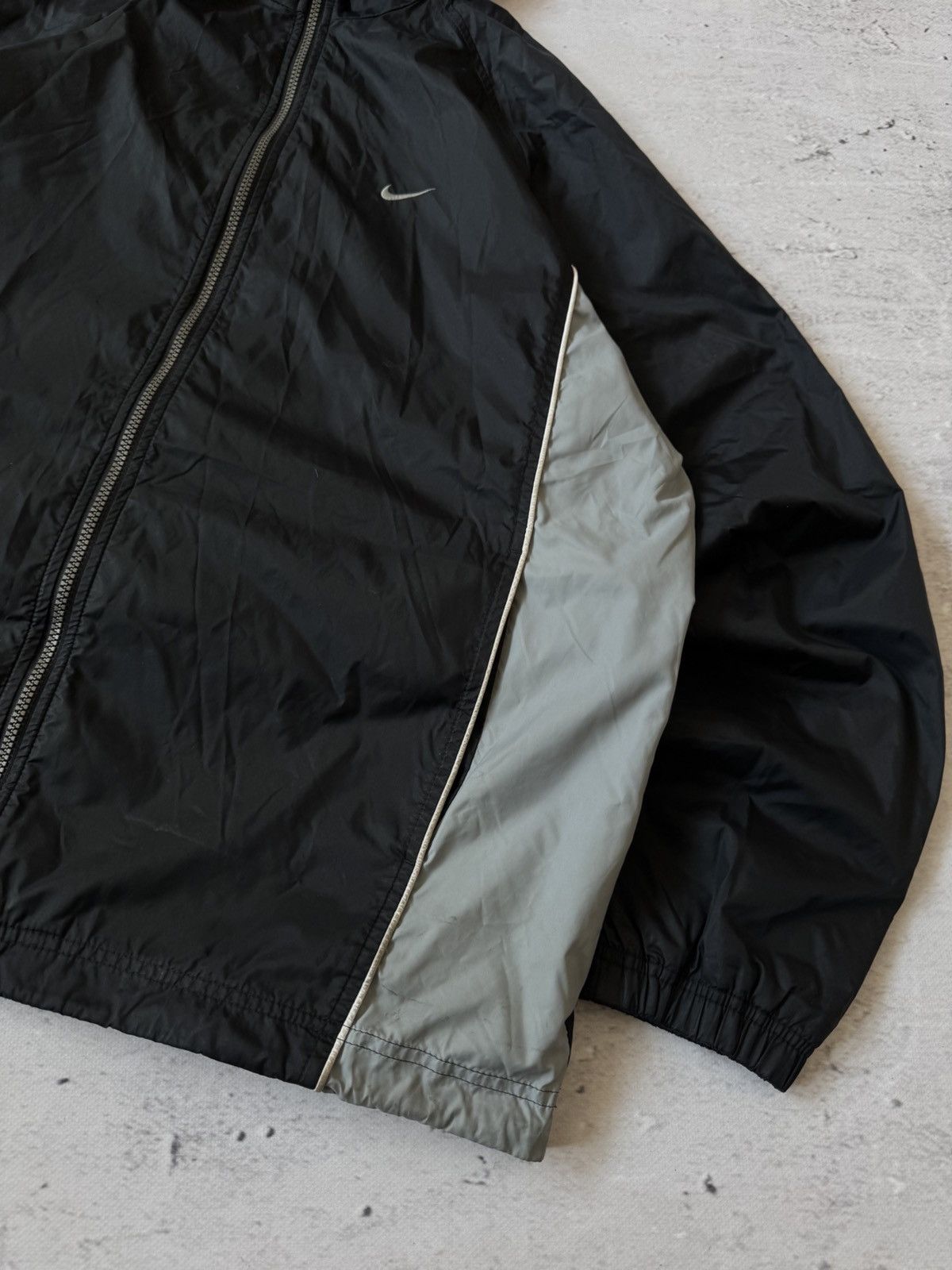 Nike × Vintage NIKE VINTAGE BASIC LOGO OVERSIZE BAGGY LIGHT JACKET Size US XL / EU 56 / 4 - 3 Thumbnail