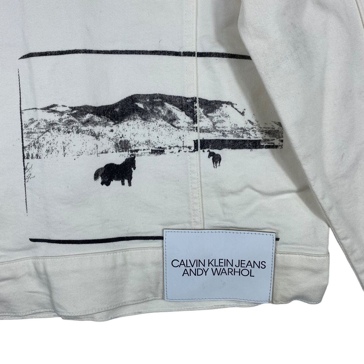 Andy Warhol Calvin Klein X Andy Warhol Denim Jacket Size US S / EU 44-46 / 1 - 8 Thumbnail