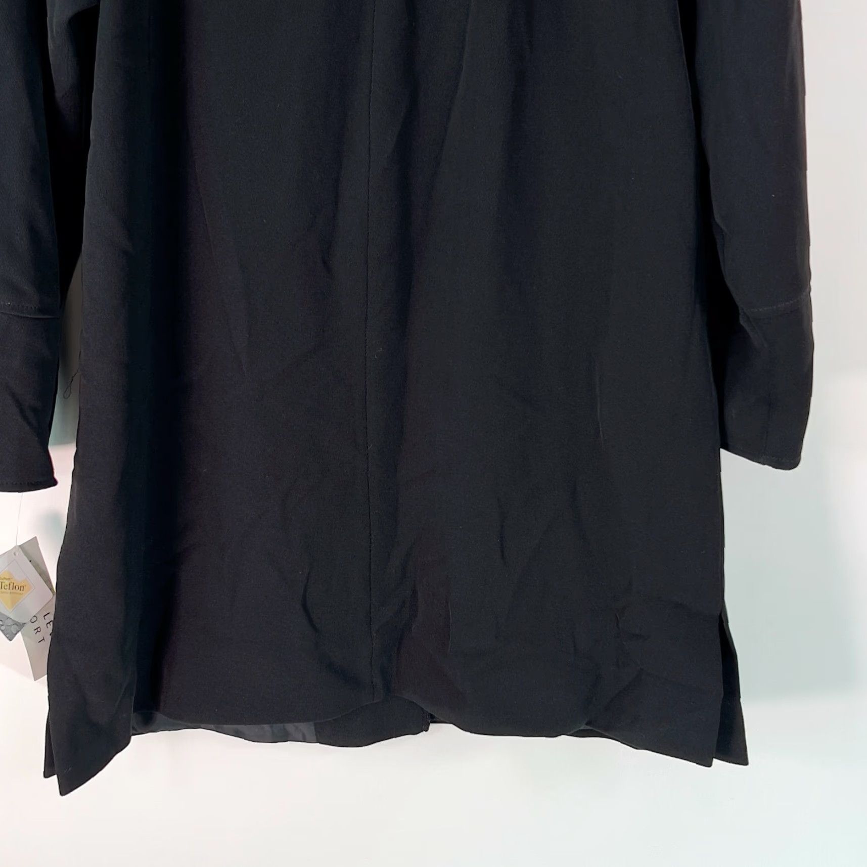 Vintage Larry Levine Sport Womens 97717M Long Sleeves Black Overcoat Jacket Size Small Size S / US 4 / IT 40 - 5 Thumbnail