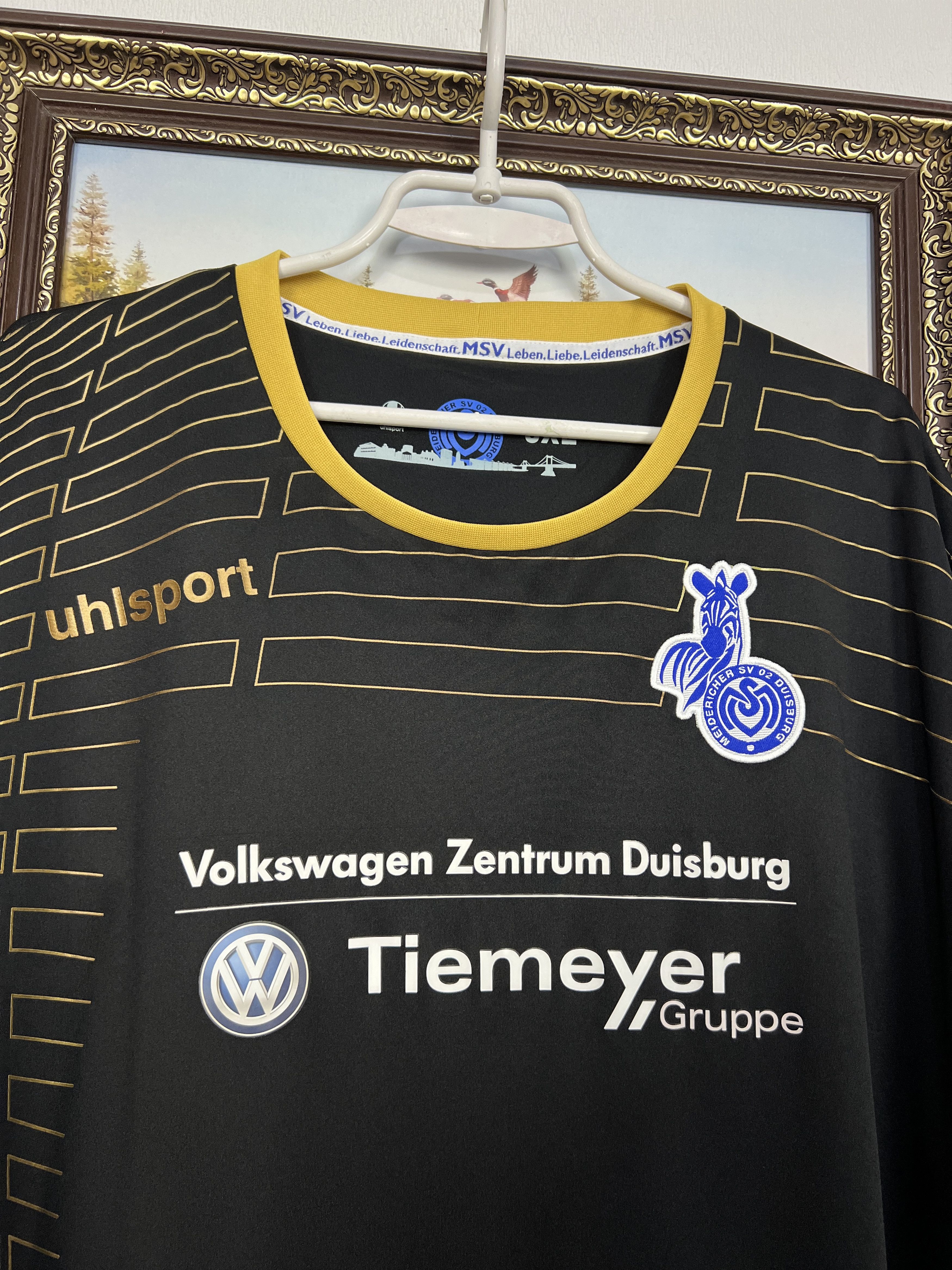Vintage MSV Duisburg Away football shirt Soccer Jersey Trikot Sz 3XL Size US XXL / EU 58 / 5 - 3 Thumbnail