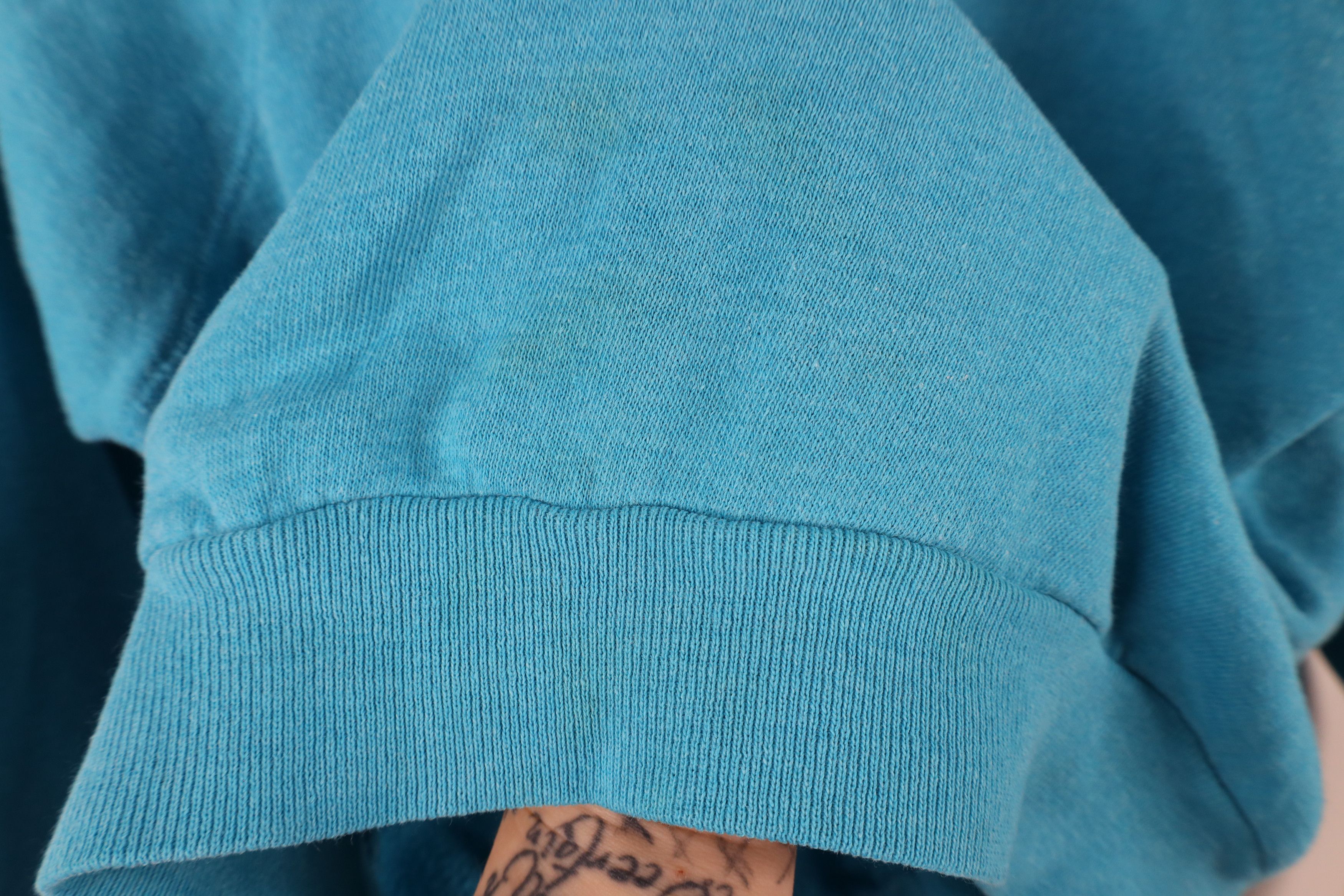 Vintage Vintage 70s 80s Streetwear Blank Crewneck Sweatshirt USA Size M / US 6-8 / IT 42-44 - 9 Thumbnail