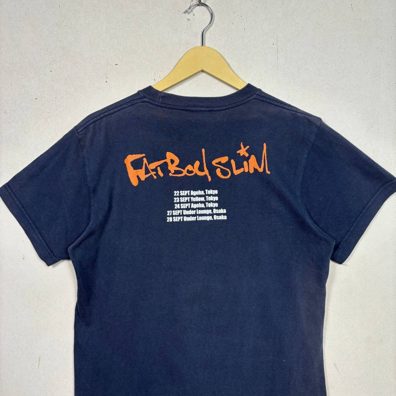 Band Tees Vintage Fatboy Slim Japan Tour Dj Acid House Electro Tee Size US M / EU 48-50 / 2 - 4 Thumbnail