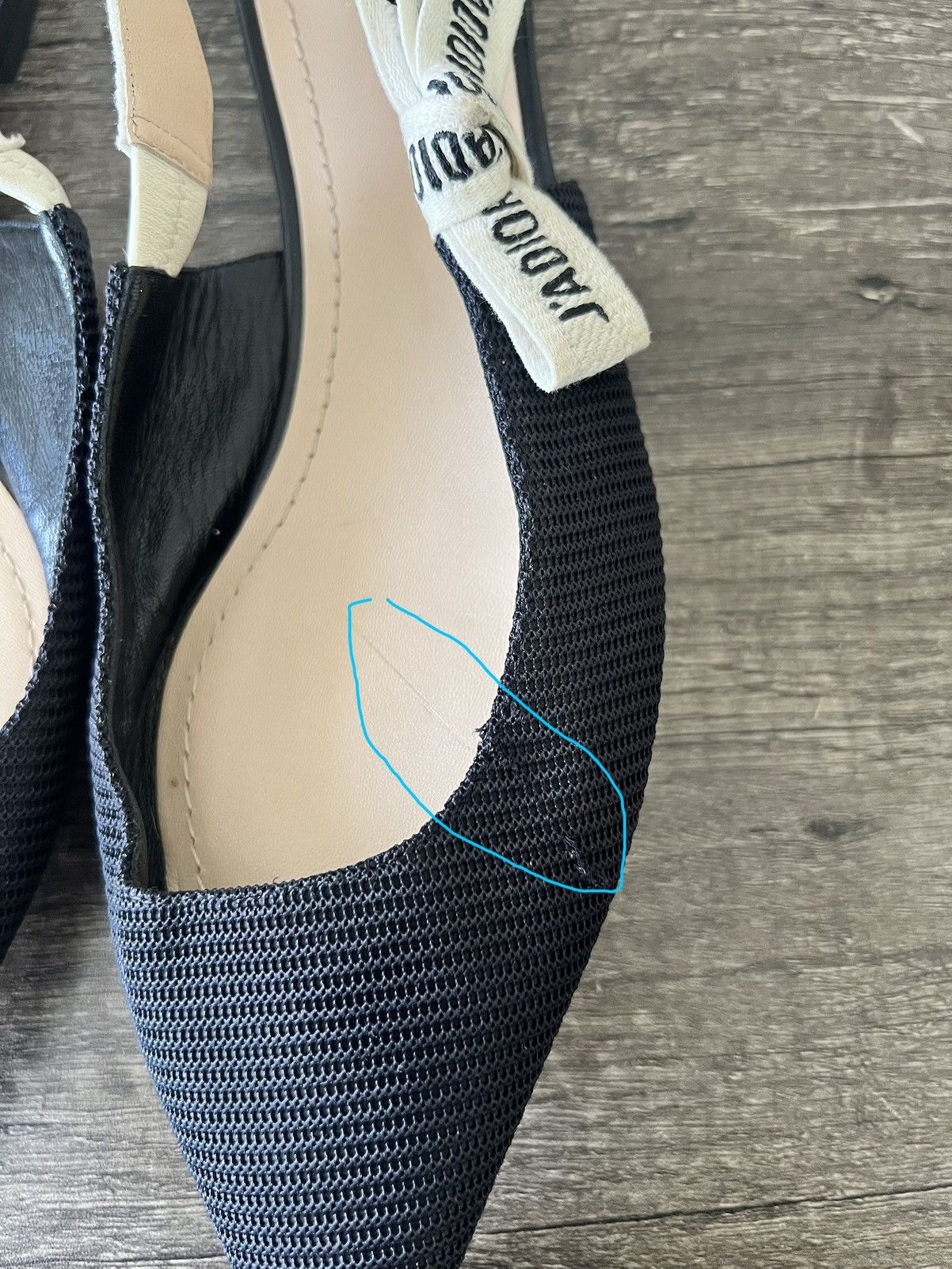 Christian Dior Monsieur CHRISTIAN DIOR J'ADIOR SLINGBACK FLATS Size US 10.5 / IT 40.5 - 5 Thumbnail