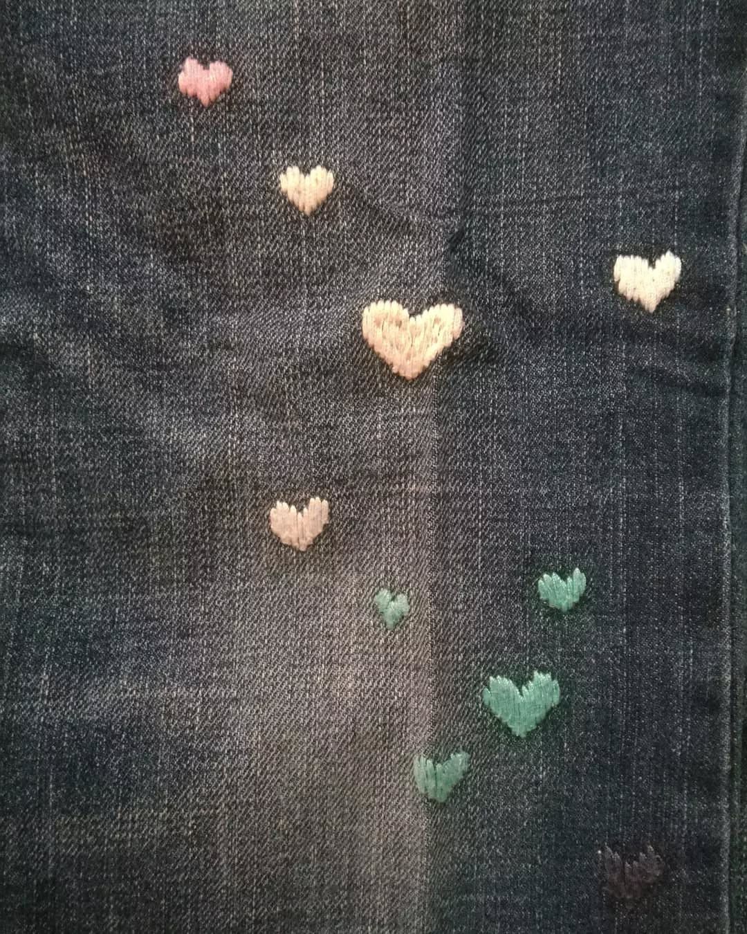 Gap 2000s Gap Kids Denim Love Pattern Cut Jeans Size 26" / US 2 / IT 38 - 5 Thumbnail