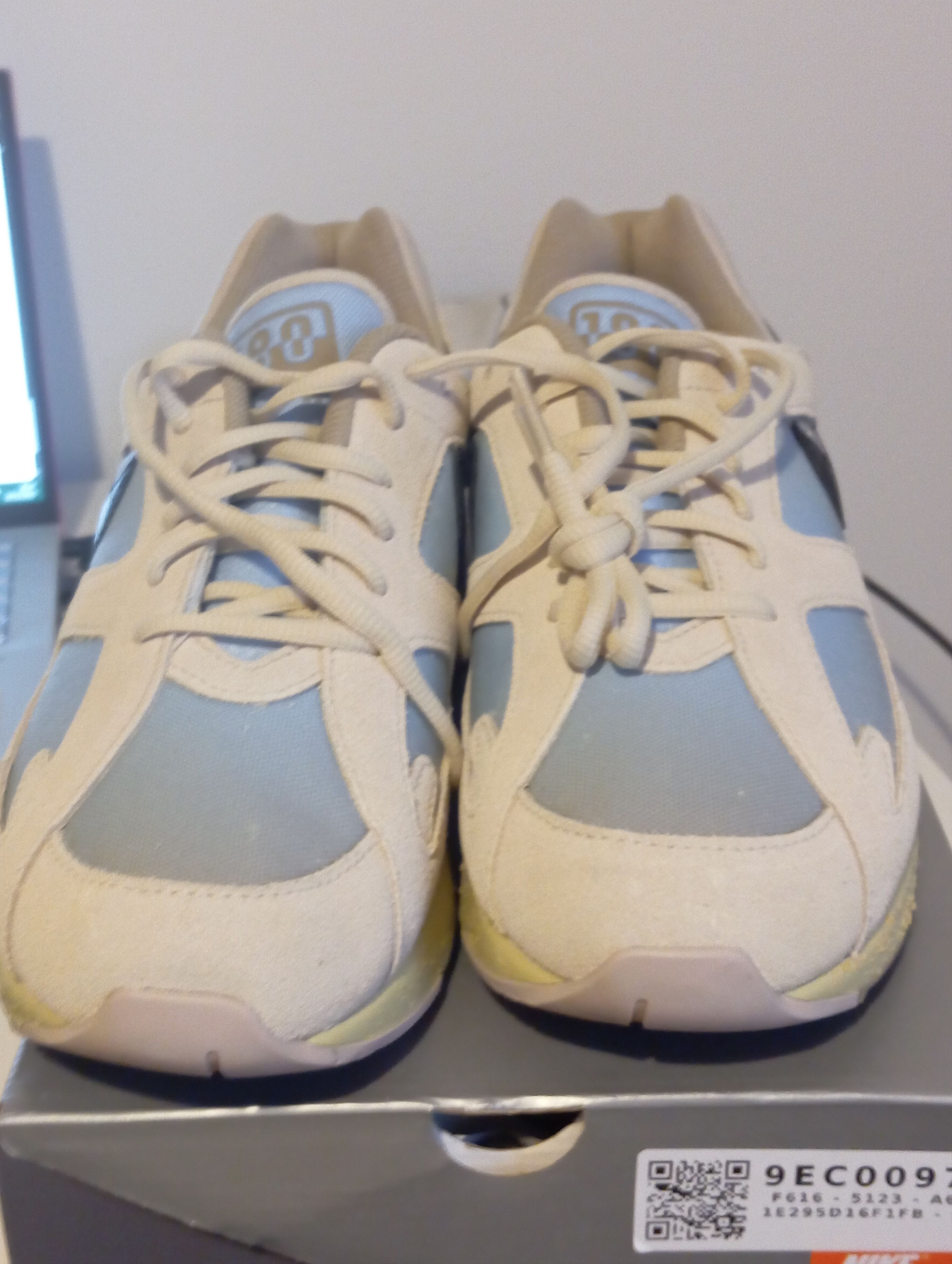 Nike Nike Air Max 180 - Light Khaki psychic blue Size US 9 / EU 42 - 3 Thumbnail