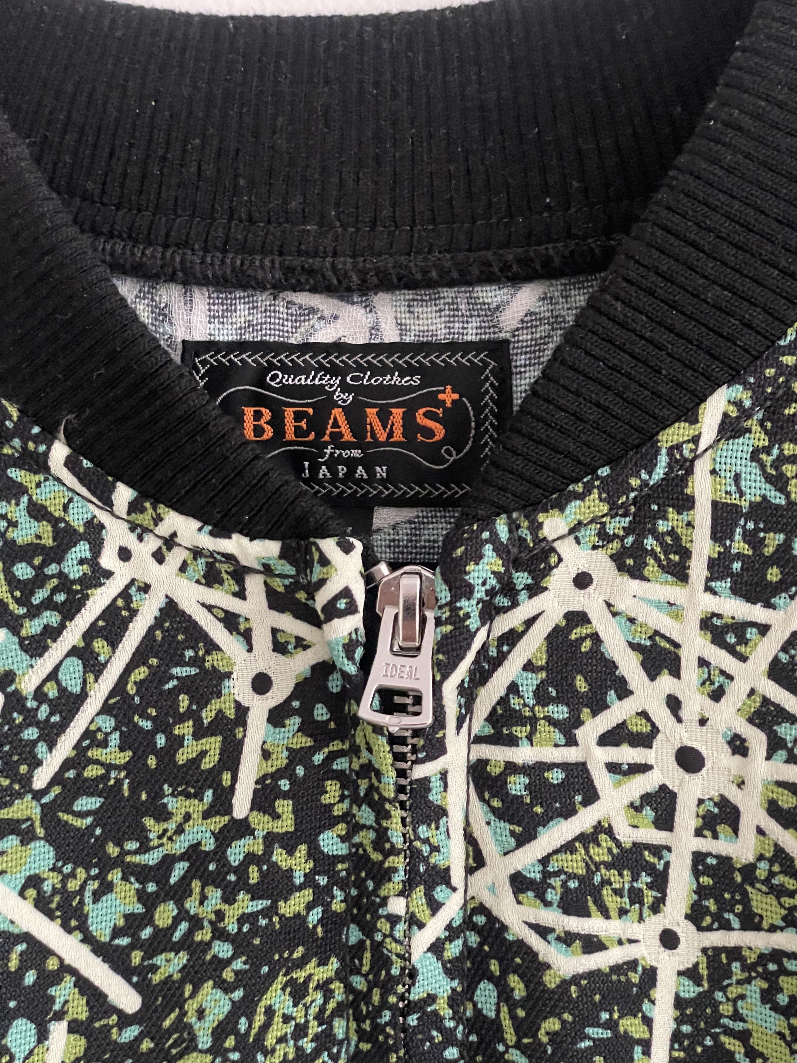 Beams Plus BEAMS PLUS Lightweight spiderweb bomber jacket Size US M / EU 48-50 / 2 - 4 Thumbnail