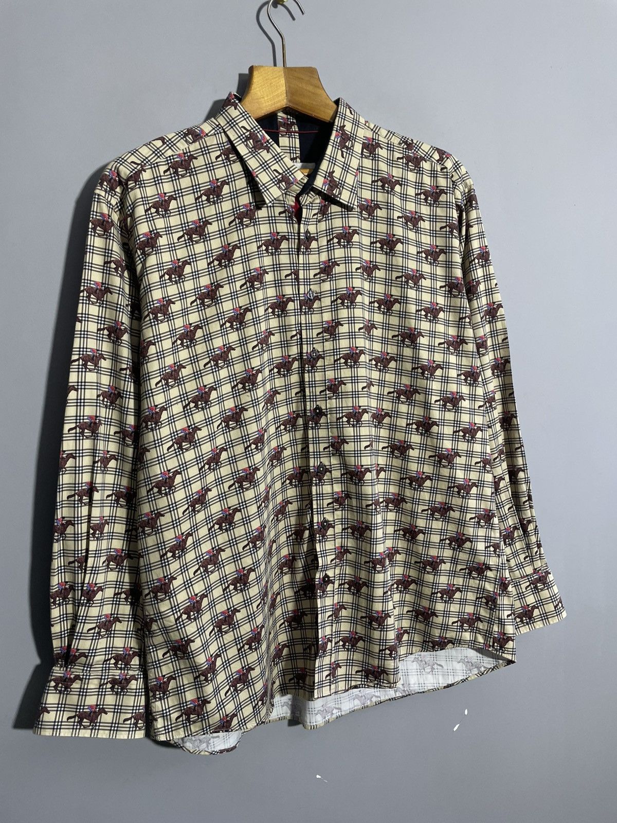 Other Claudio Luigli luxury pure cotton shirt size 3Xl Size US XXL / EU 58 / 5 - 2 Thumbnail