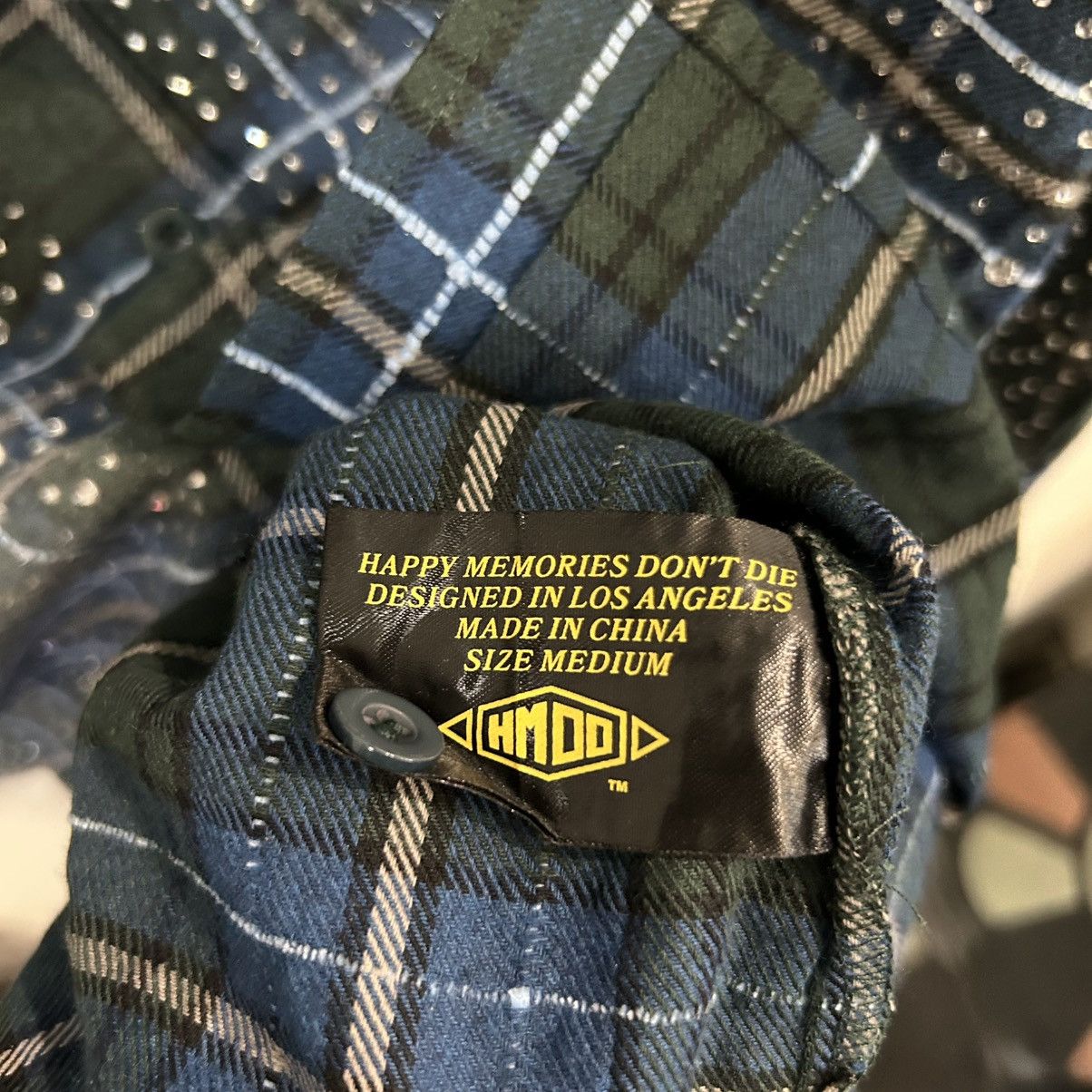 HMDD HMDD Disco Flannel Blue Green Size US M / EU 48-50 / 2 - 4 Thumbnail