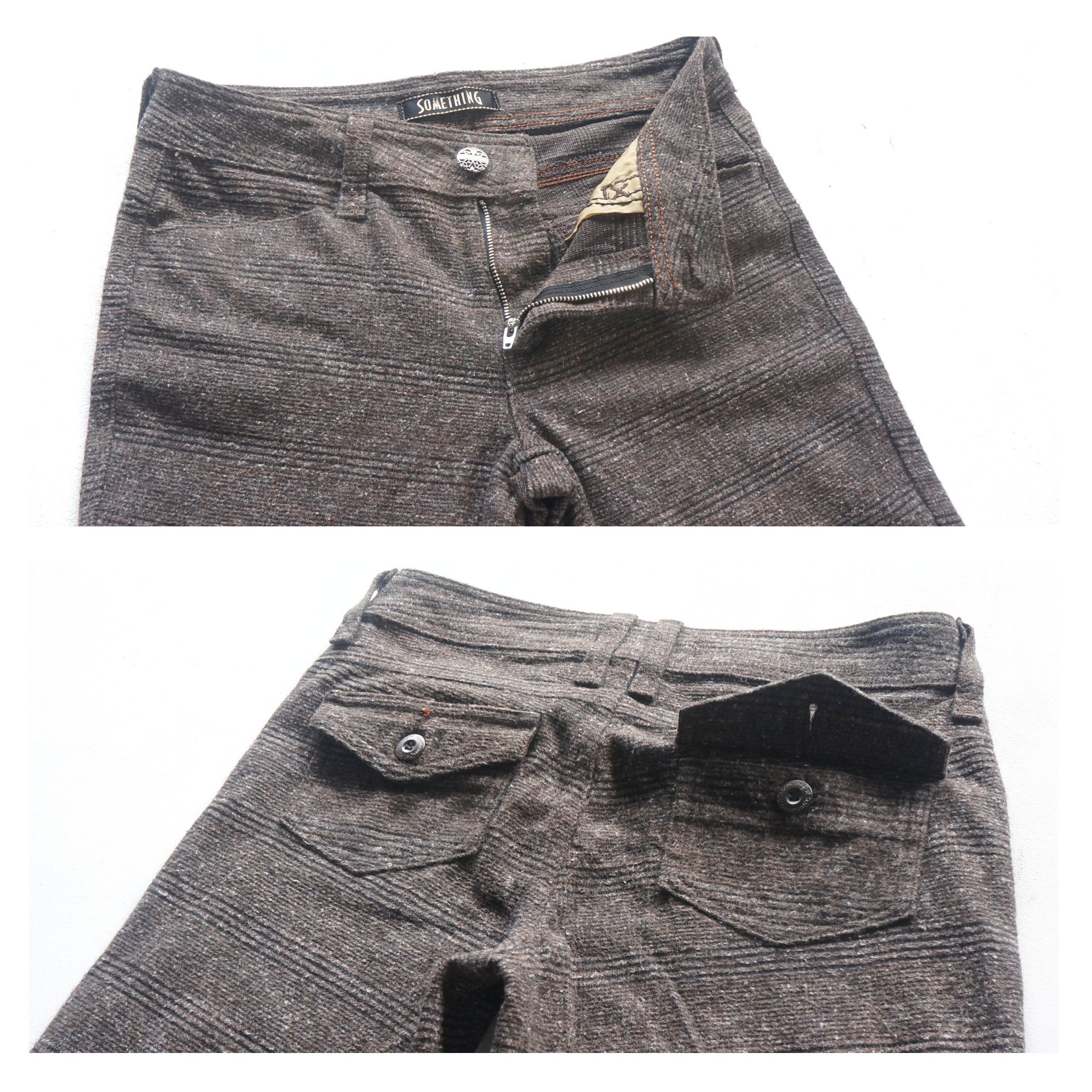 Edwin Something by Edwin Salt and Pepper Horizontal Line Pants Size 28" / US 6 / IT 42 - 5 Thumbnail