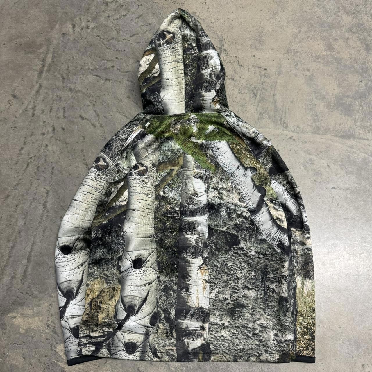 Mossy Oaks × Vintage VTG Y2K Mossy Oak Camo Hoodie Size XXS / US 00 / IT 34 - 5 Thumbnail