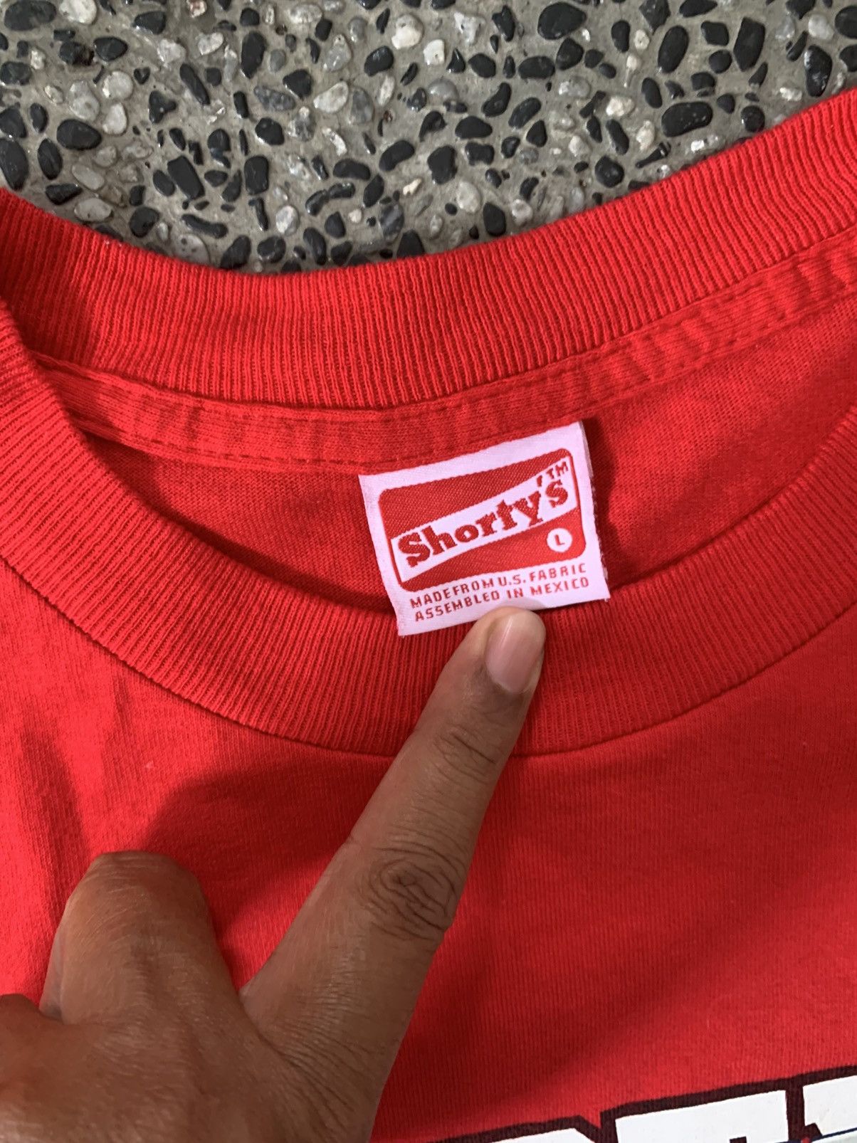 Shorty's Skateboards Vintage 90s Shorty’s Skateboards / Skate Surf T shirt Size US L / EU 52-54 / 3 - 7 Thumbnail