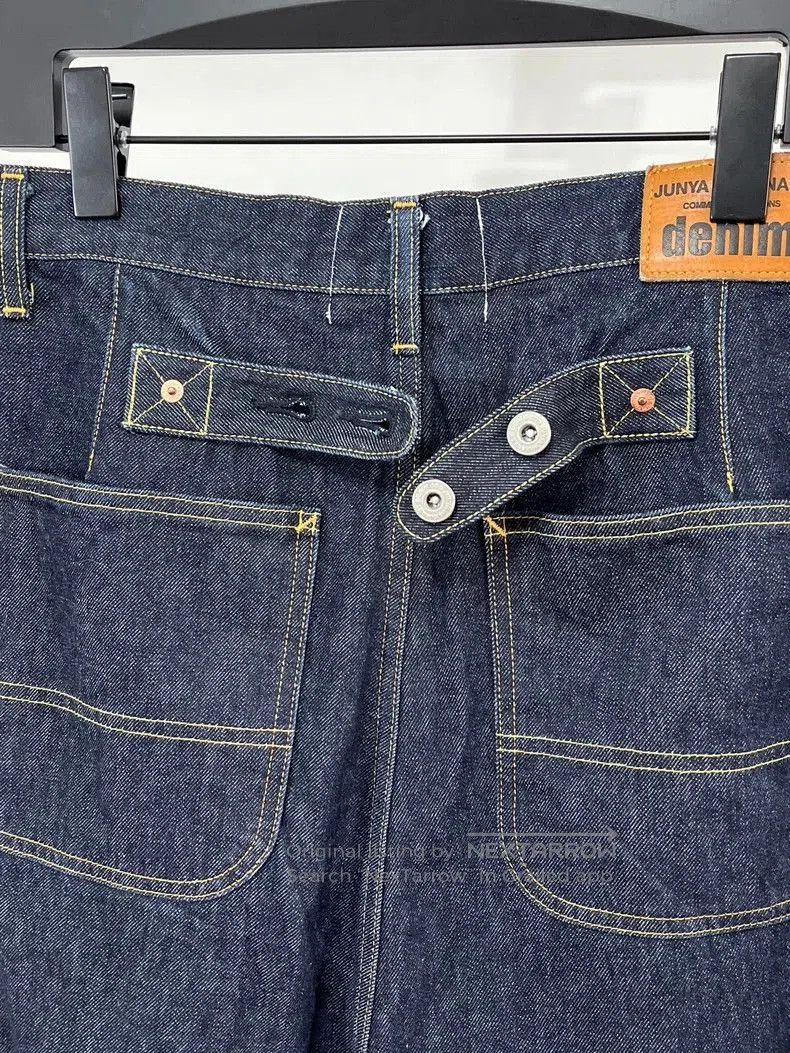 Junya Watanabe Junya Watanabe CDG Cuffed Straight Jeans. Size US 26 / EU 42 - 4 Thumbnail