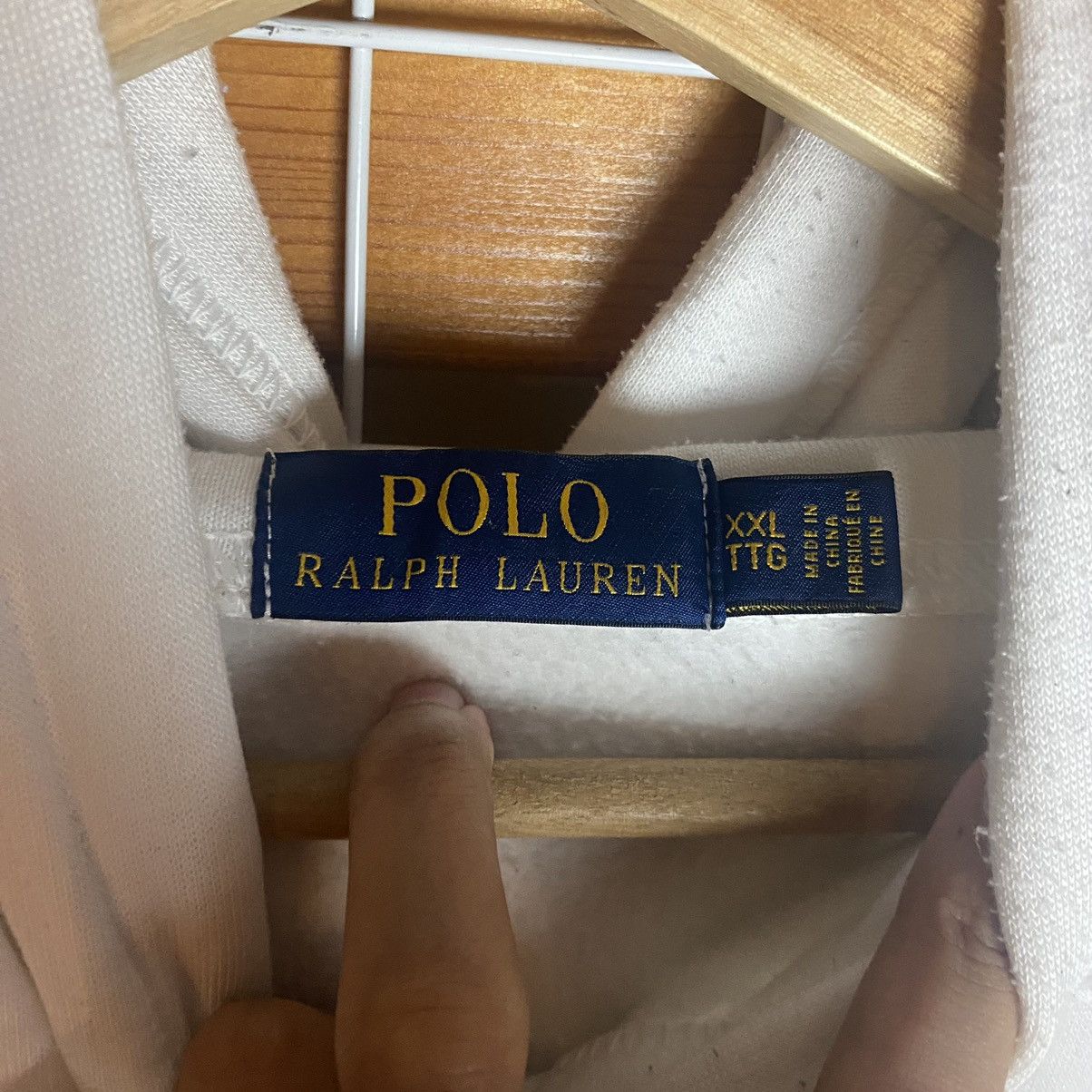 Polo Ralph Lauren × RRL Ralph Lauren × Vintage Polo Ralph Lauren USA Hoodies Spell Out Flag Size XXL Size US XXL / EU 58 / 5 - 9 Thumbnail