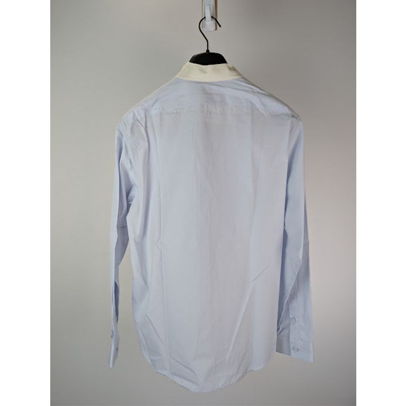 Gucci o1rshd1 Piece Dyed Popeline Boxy Shirt in Baby Blue / Mix Size US M / EU 48-50 / 2 - 11 Thumbnail