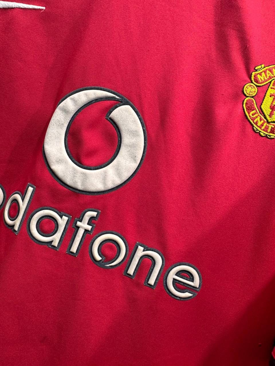 Nike Manchester United 2002/2004 Jersey Shirt Home Vodafone Nike Size US L / EU 52-54 / 3 - 9 Thumbnail