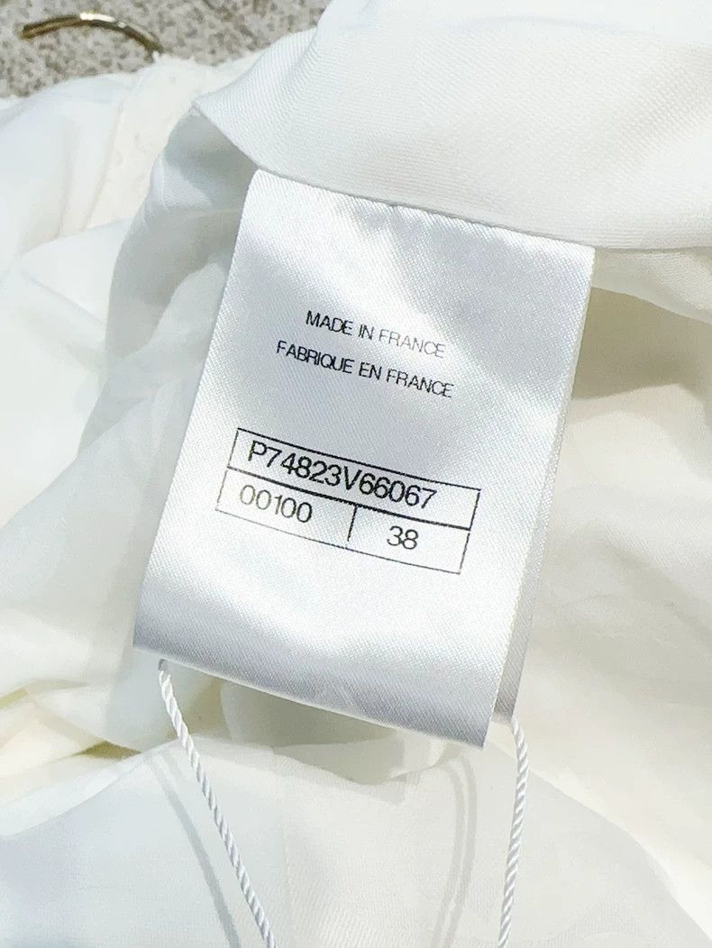 Chanel Chanel 23S spring and summer white classic round-neck whit Size XS / US 0-2 / IT 36-38 - 8 Thumbnail