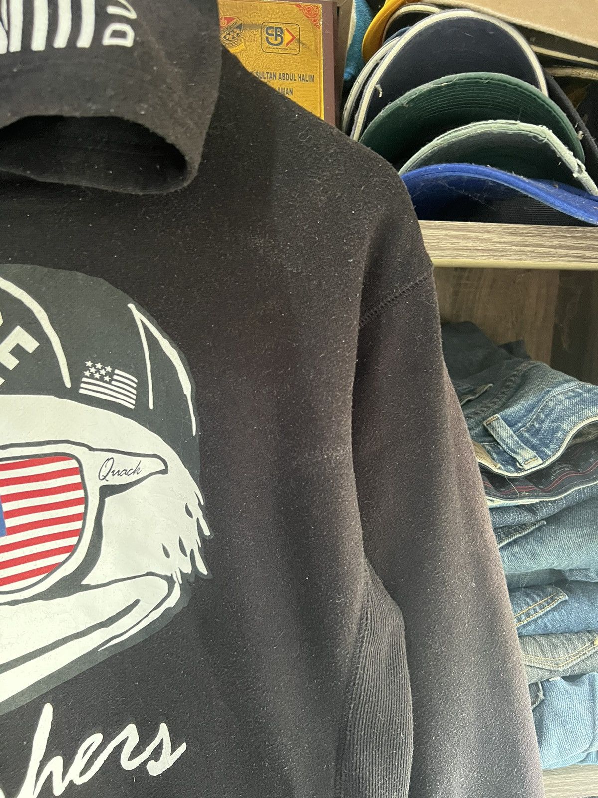 Japanese Brand 🔥B One Soul Swag Dude Duck Nation Hoodie Size US M / EU 48-50 / 2 - 6 Thumbnail