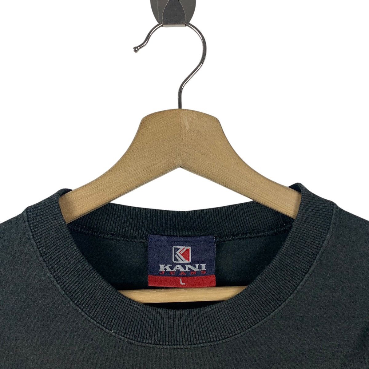 Karl Kani × Vintage Vintage KARL KANI spellout embroidery tees Size US L / EU 52-54 / 3 - 5 Thumbnail