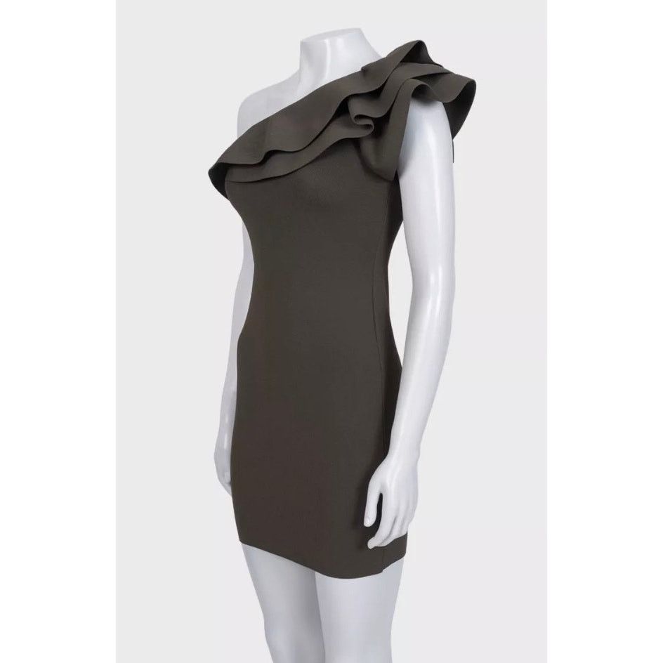 Valentino Valentino Green Elegant Ruffle Accent Dress Sz.S Size S / US 4 / IT 40 - 2 Thumbnail