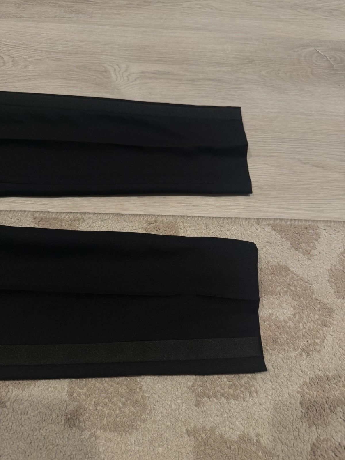 Saint Laurent Paris s/s 2013 wool silk side seam dress pants Size US 28 / EU 44 - 3 Thumbnail