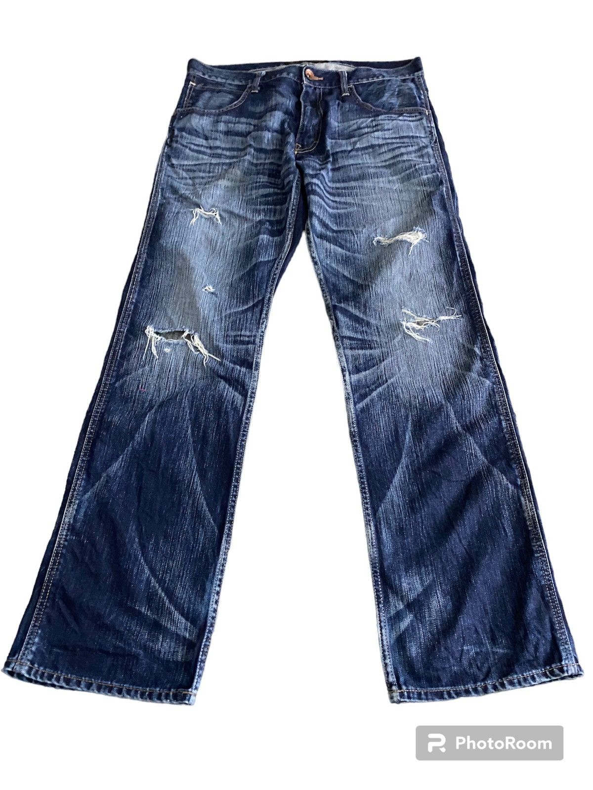 Hysteric Glamour × Japanese Brand Back Number Distressed Crazy lightning Size US 36 / EU 52 - 1 Thumbnail