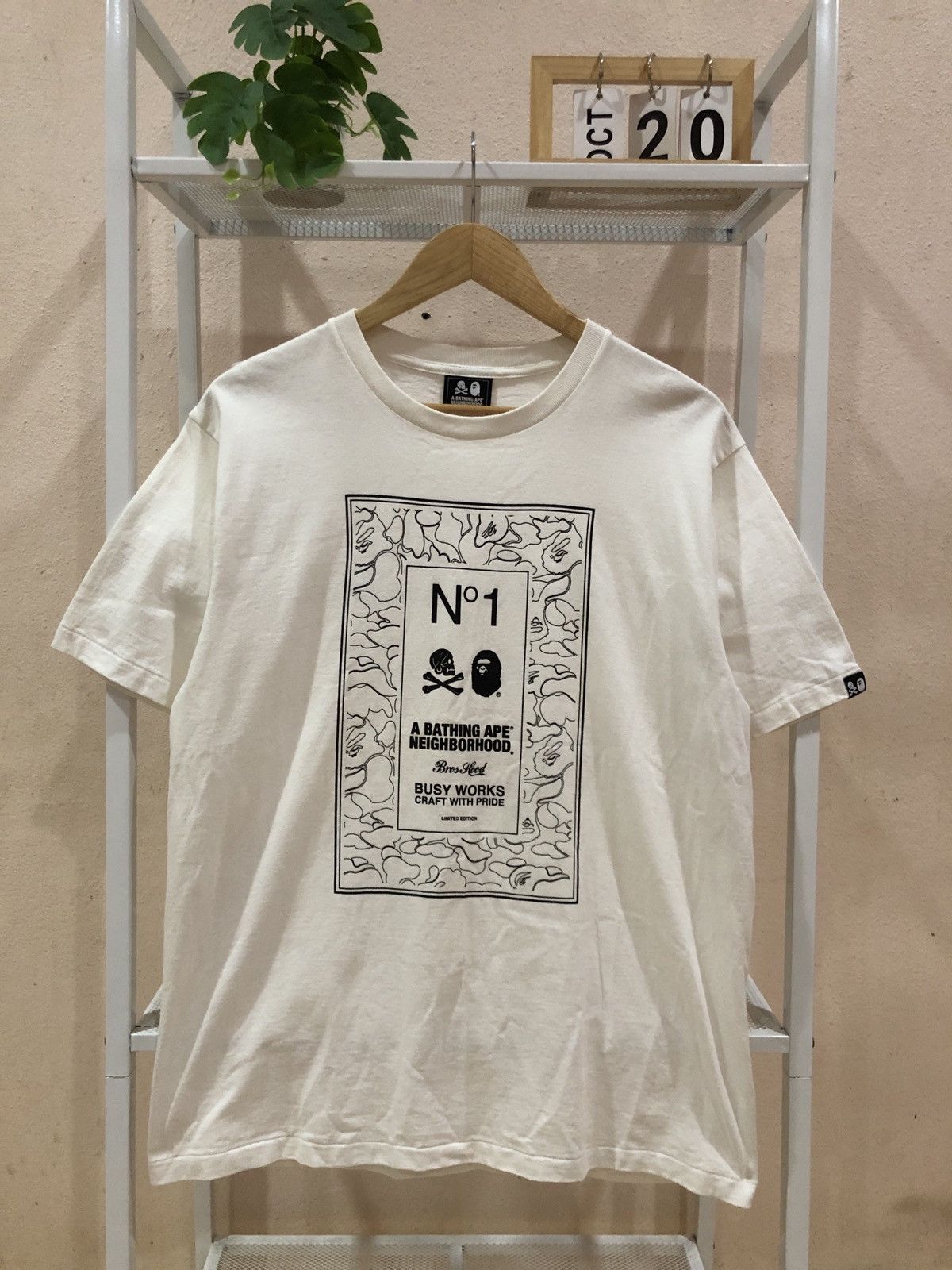 Bape × Neighborhood A Bathing Ape x Neighborhood Tshirts Size US L / EU 52-54 / 3 - 1 Thumbnail