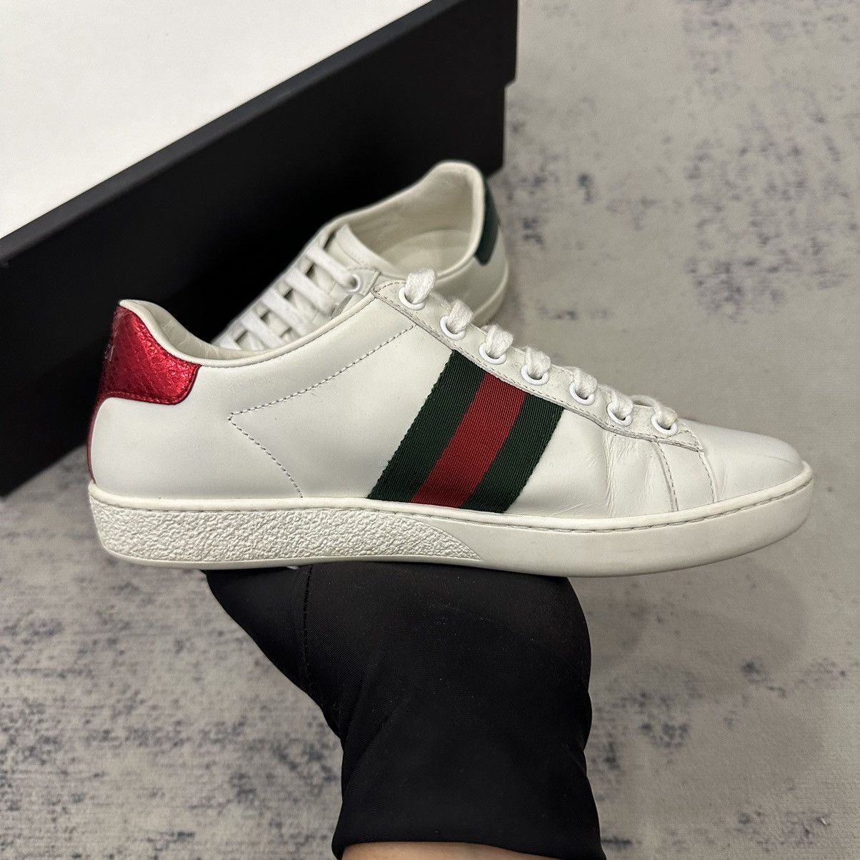 Gucci Gucci Ace Bee Size US 4.5 / IT 34.5 - 3 Thumbnail