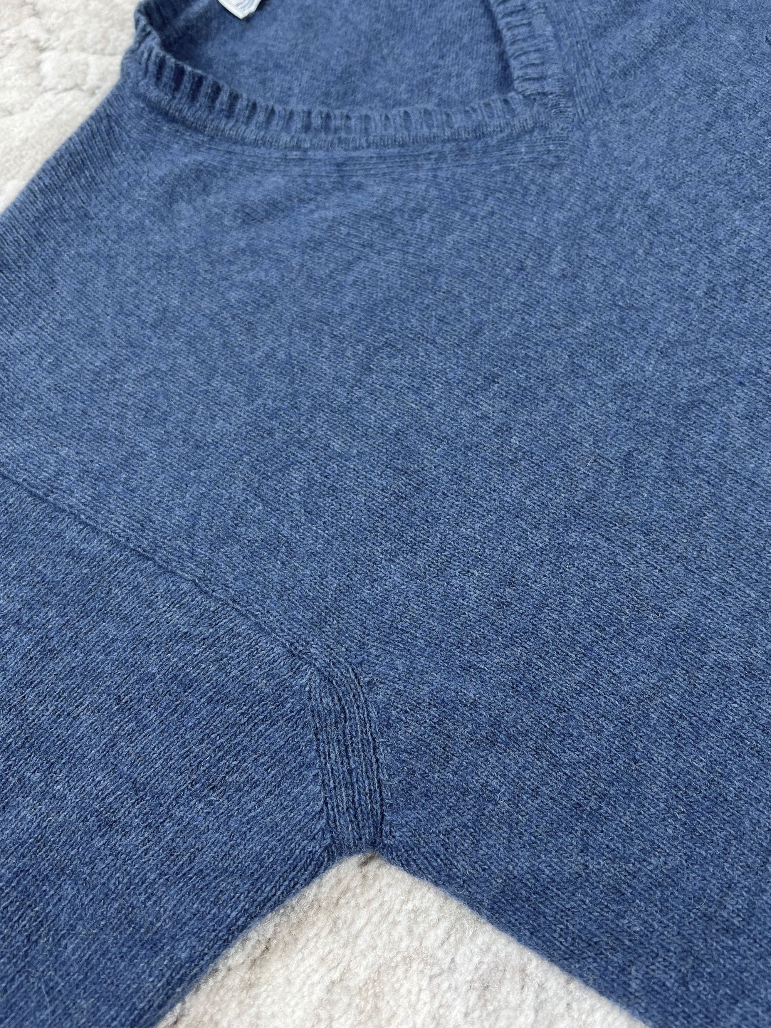 Sergio Tacchini Sergio Tacchini V-Neck Wool Blend Sweater Jumper Blue Italy Size US M / EU 48-50 / 2 - 5 Thumbnail