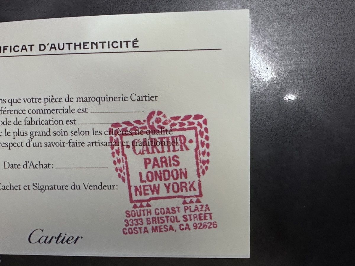 Cartier Cartier Card Wallet Size ONE SIZE - 6 Thumbnail