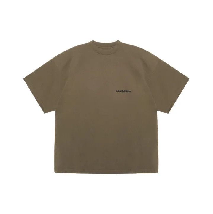 Balenciaga Balenciaga Military Green Logo Print T-Shirt Size US M / EU 48-50 / 2 - 1 Thumbnail