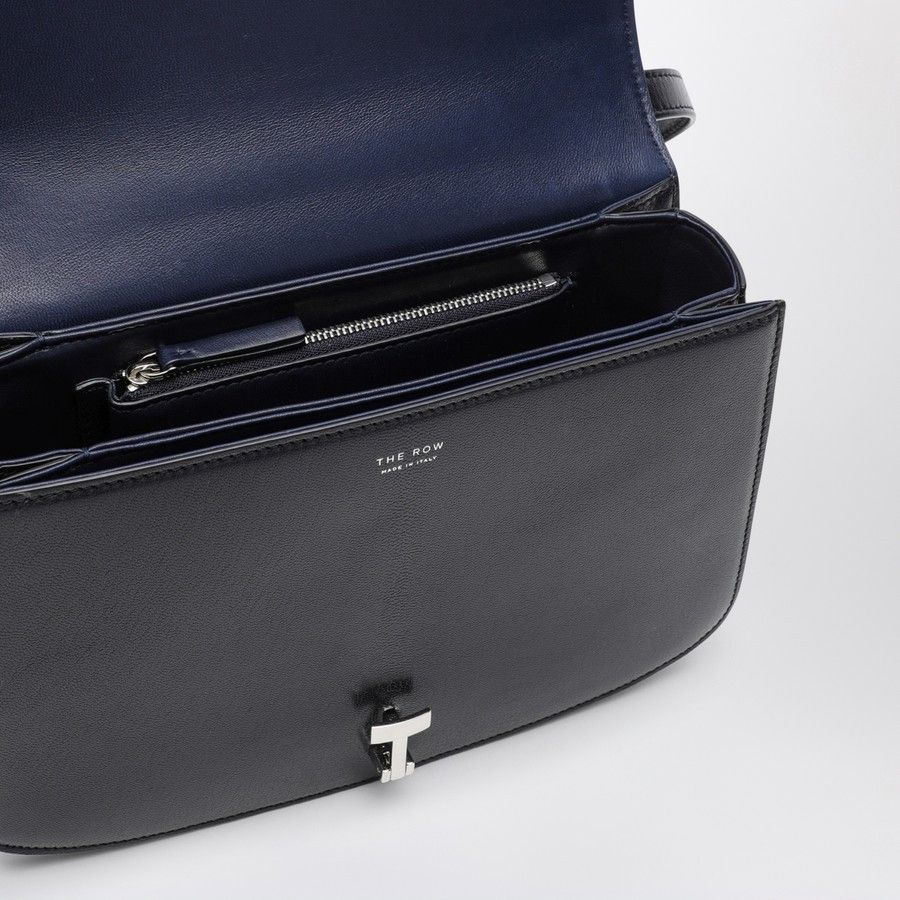 The Row o1d2blof1024 Size: OS / Cross-Body Leather Bag in Navy Blue Size ONE SIZE - 4 Thumbnail