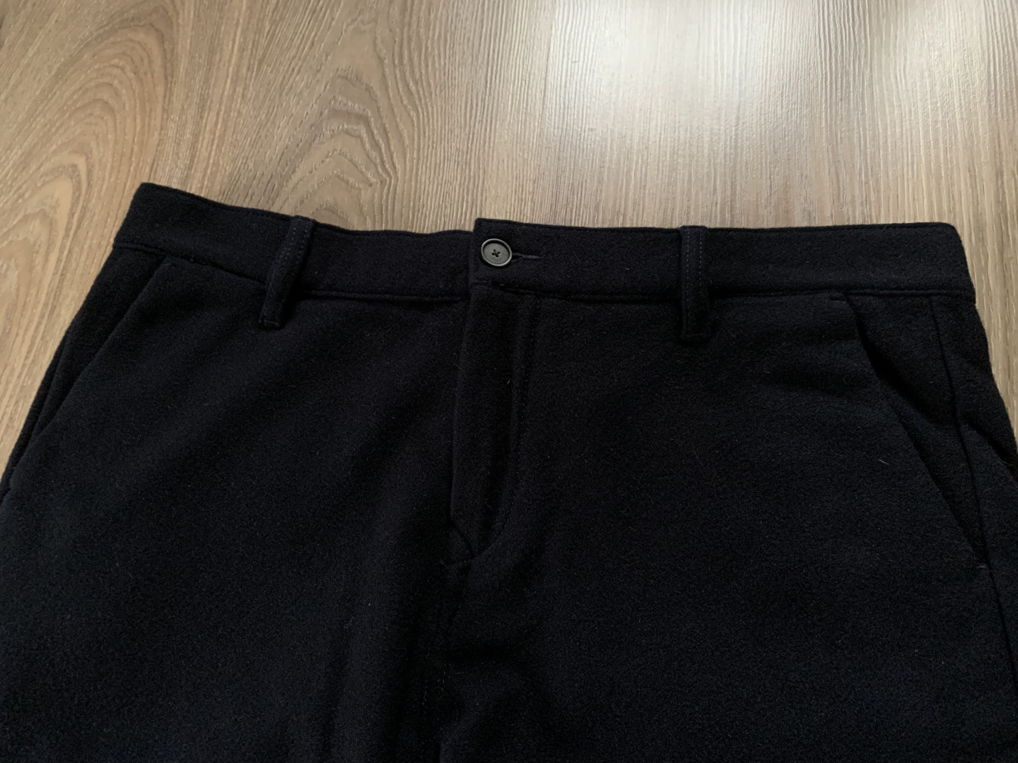 Designer Atelier Beaurepaire Black Wool Pants Trousers Size US 32 / EU 48 - 5 Thumbnail