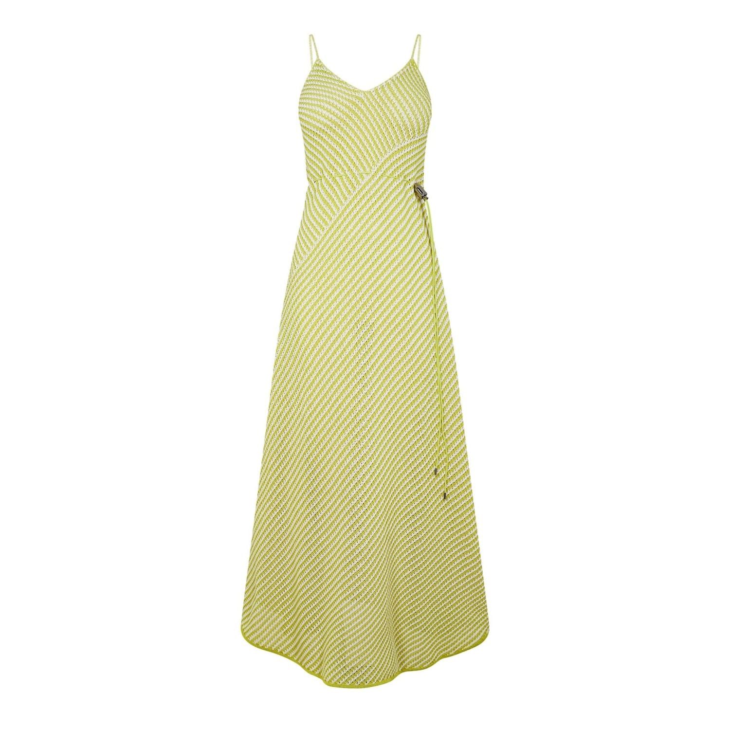 Bottega Veneta Bottega Veneta Spaghetti Strap Maxi Slip Dress in Neutral Size XL / US 12-14 / IT 48-50 - 1 Thumbnail
