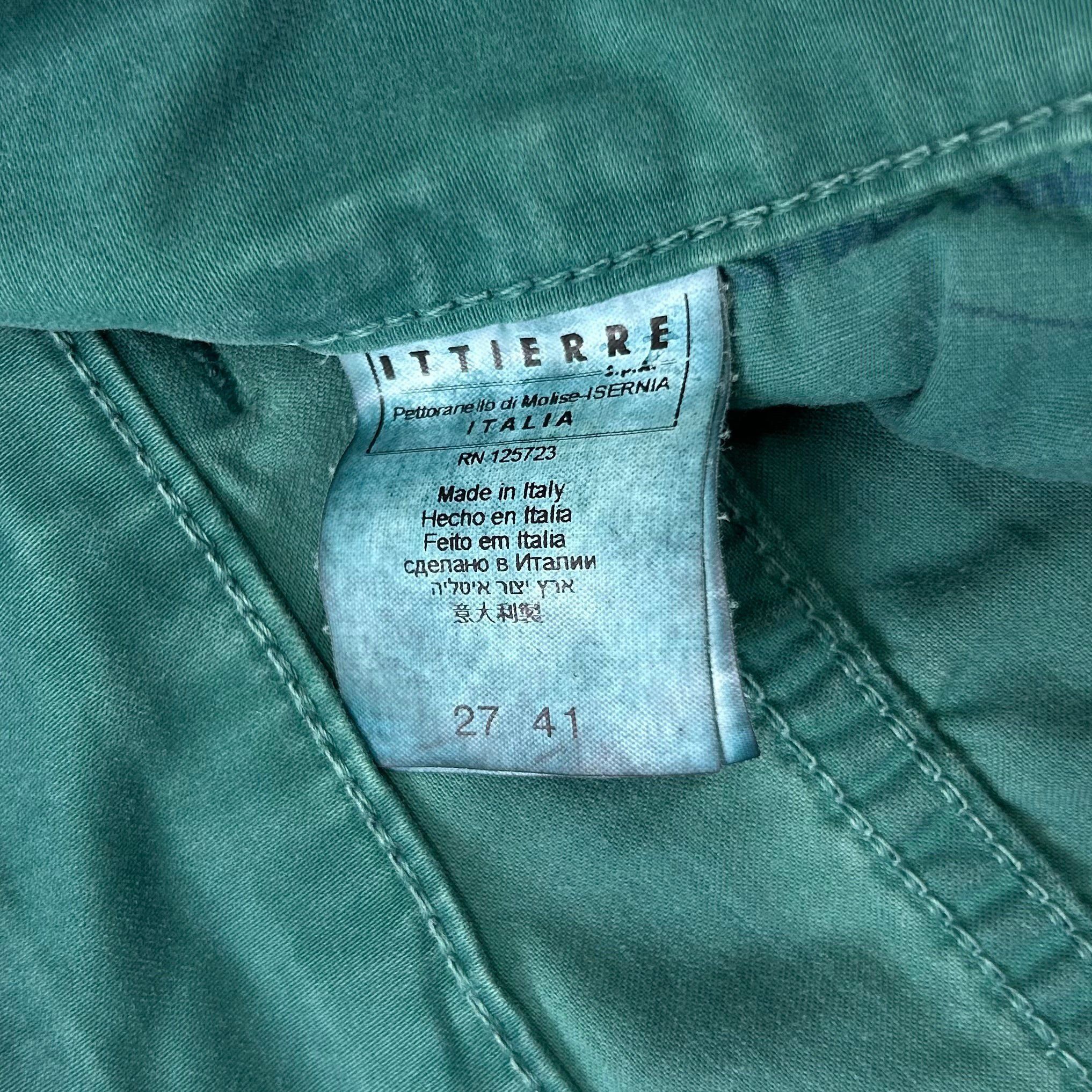 John Galliano Galliano 2000s Distressed Turquoise Jeans Size 27" / US 4 / IT 40 - 9 Thumbnail