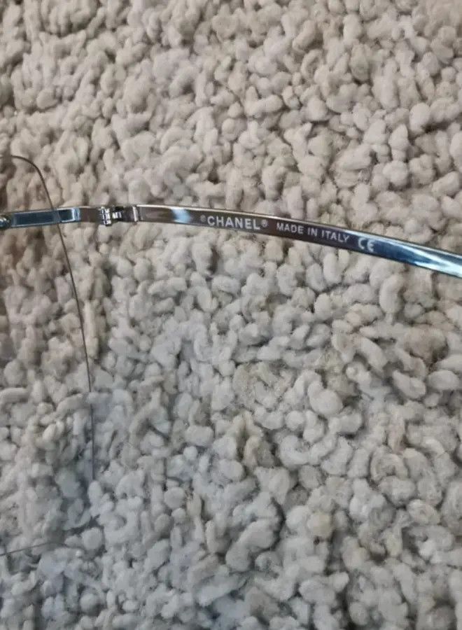 Chanel × Vintage CHANEL Sunglasses Mask Visor Rimless Ski Shield 4033 Size ONE SIZE - 4 Thumbnail