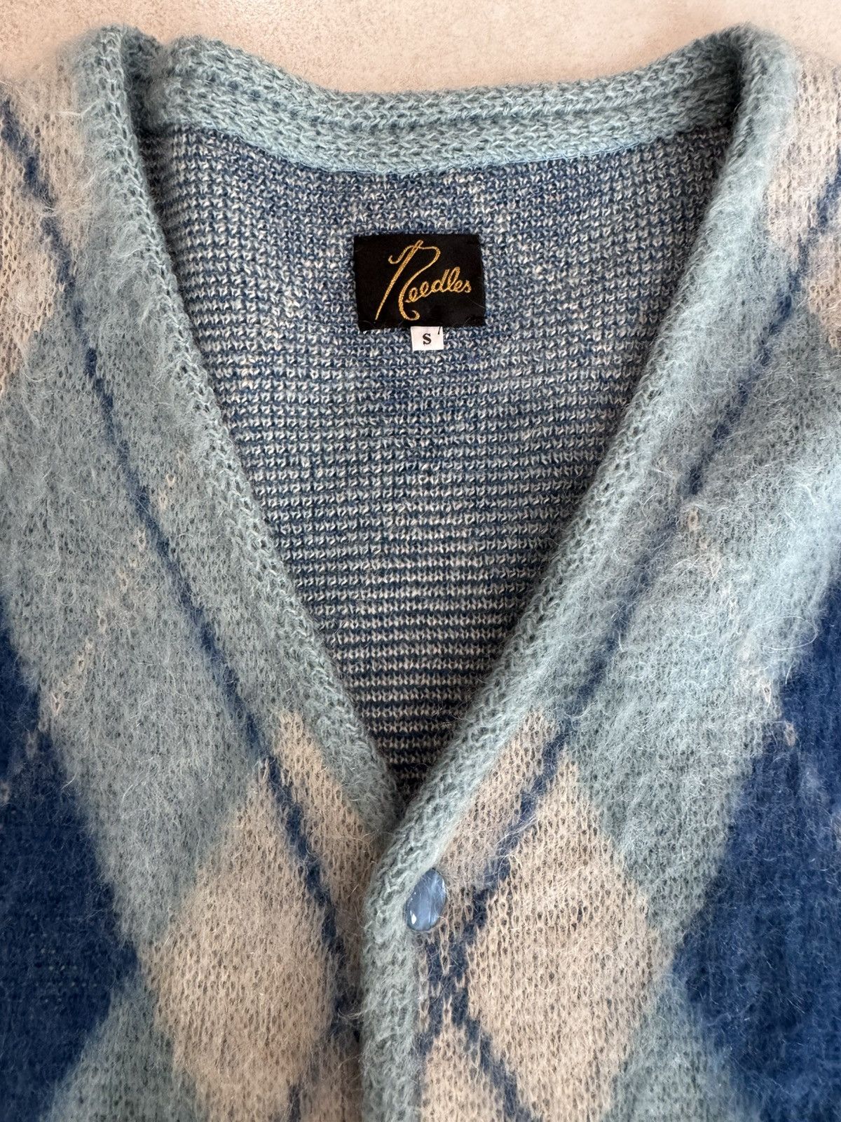 Needles Needles Mohair Checkered Cardigan Size US S / EU 44-46 / 1 - 3 Thumbnail
