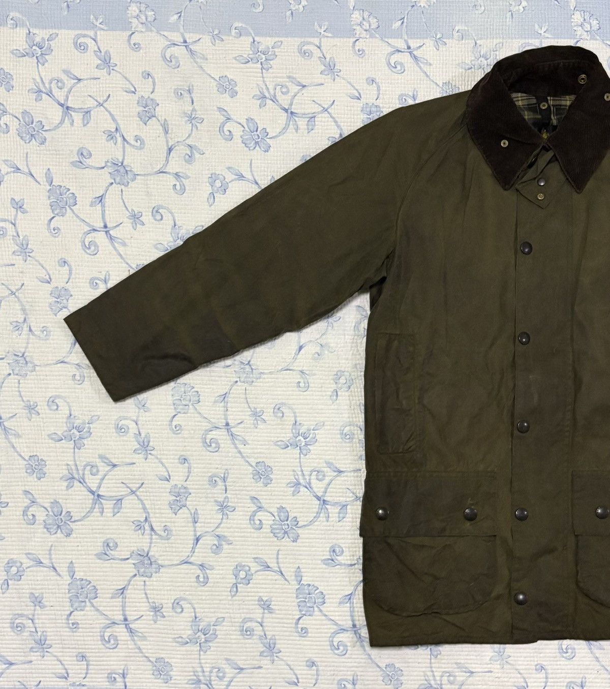 Barbour Barbour Beufort Waxed Cotton Jacket Size US M / EU 48-50 / 2 - 2 Thumbnail