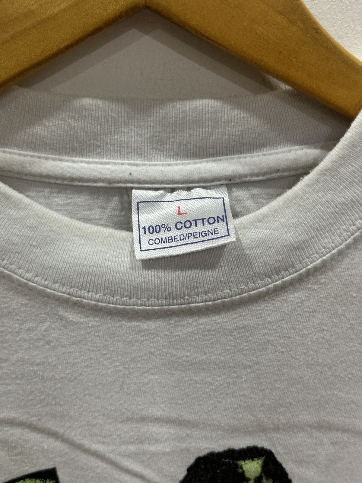 Band Tees × Vintage vintage 2002 999 quite disappointing single promo t-shirts Size US L / EU 52-54 / 3 - 11 Thumbnail