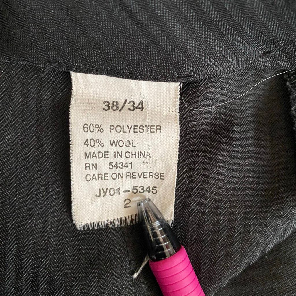 Other Louis Raphael tailored men 38/34 wool blend pull on dress pa Size 38R - 7 Thumbnail