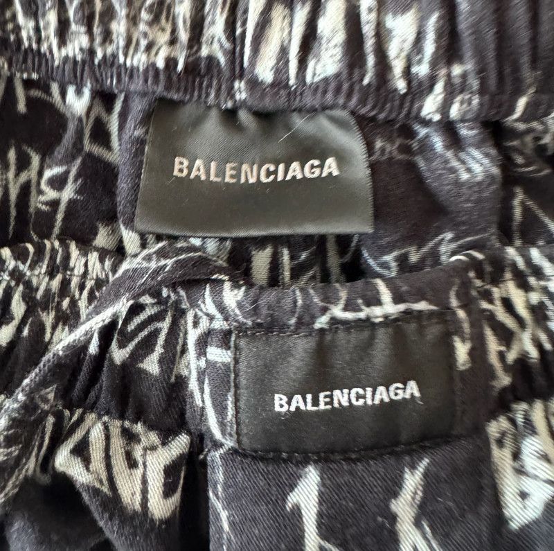Balenciaga Balenciaga Pyjama Metal logo Pants Size US 40 / EU 56 - 3 Thumbnail