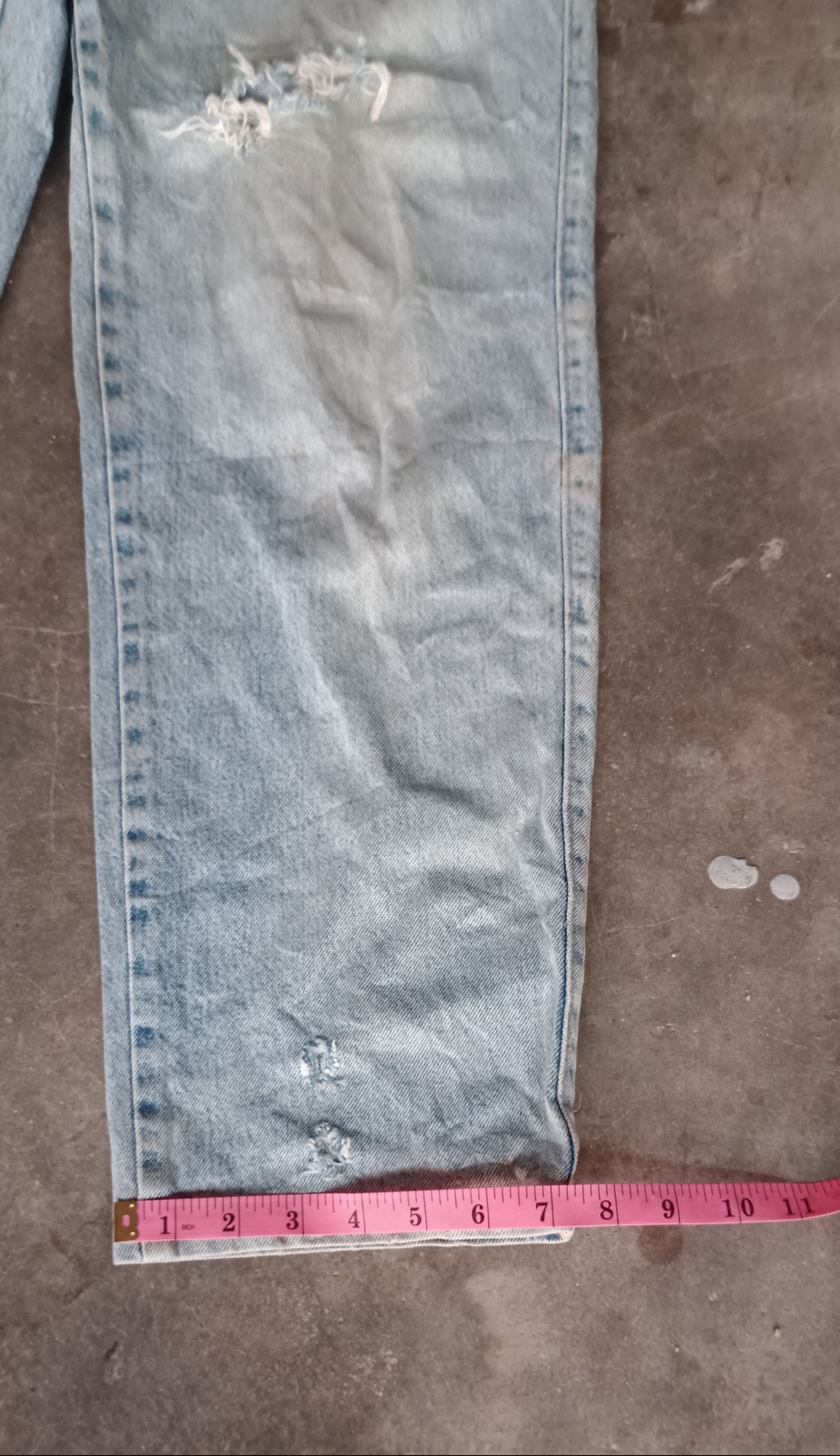 If Six Was Nine × Japanese Brand Vintage💥 Bobson Nouvelle Version Pro Distressed Denim Size US 30 / EU 46 - 17 Thumbnail