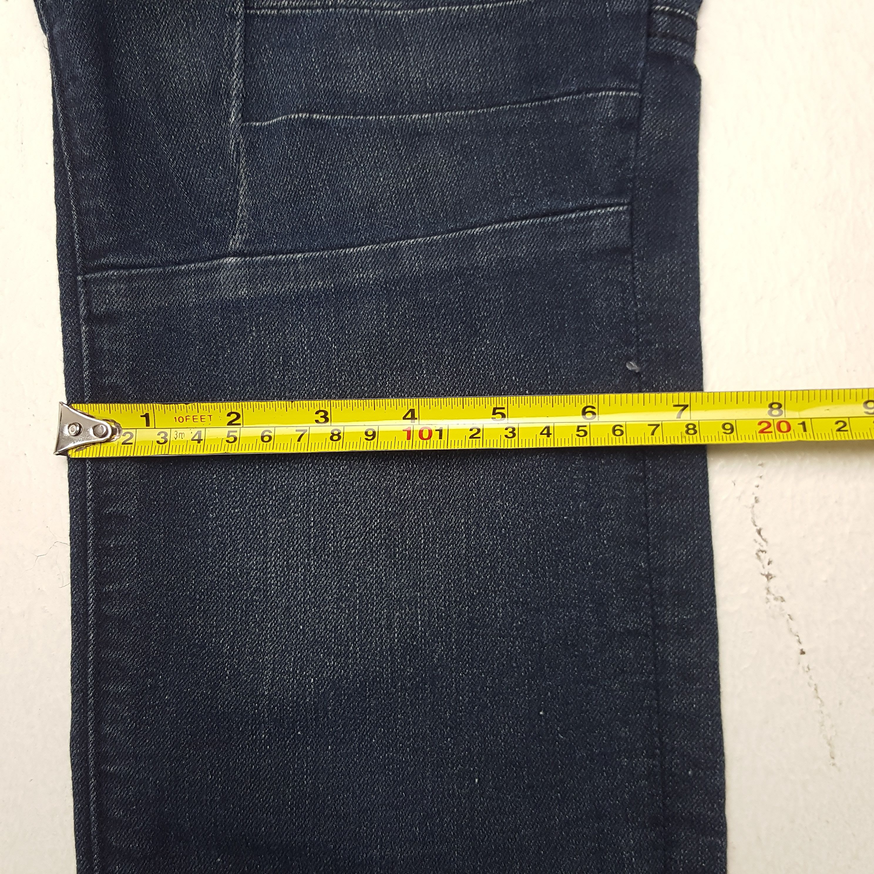 Ed Hardy × Vintage Vintage Ed hardy Custom Art Spell Out Logo Denim Jeans Size US 30 / EU 46 - 10 Thumbnail
