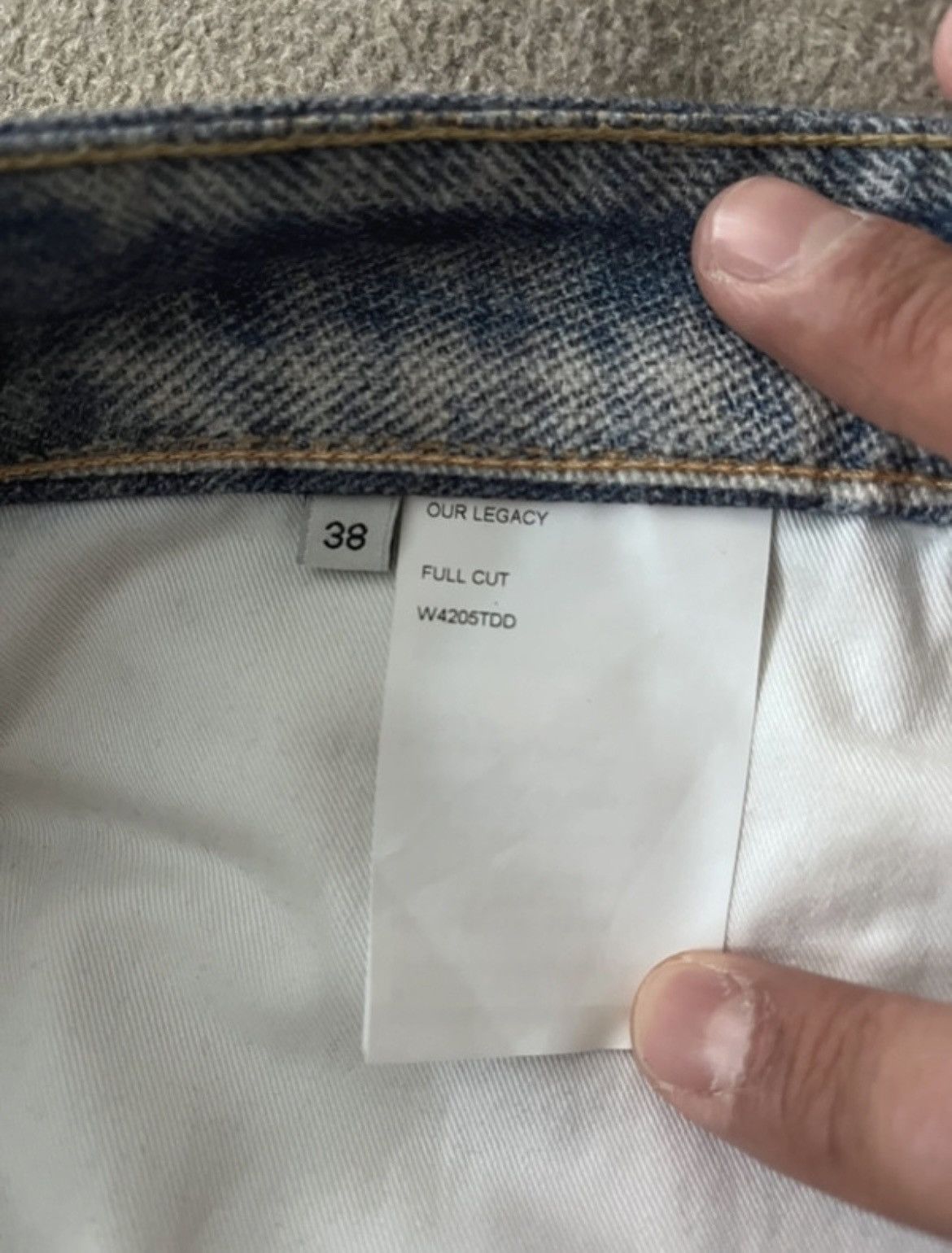 Our Legacy Our Legacy trompe l'oeil jeans Size US 30 / EU 46 - 5 Thumbnail