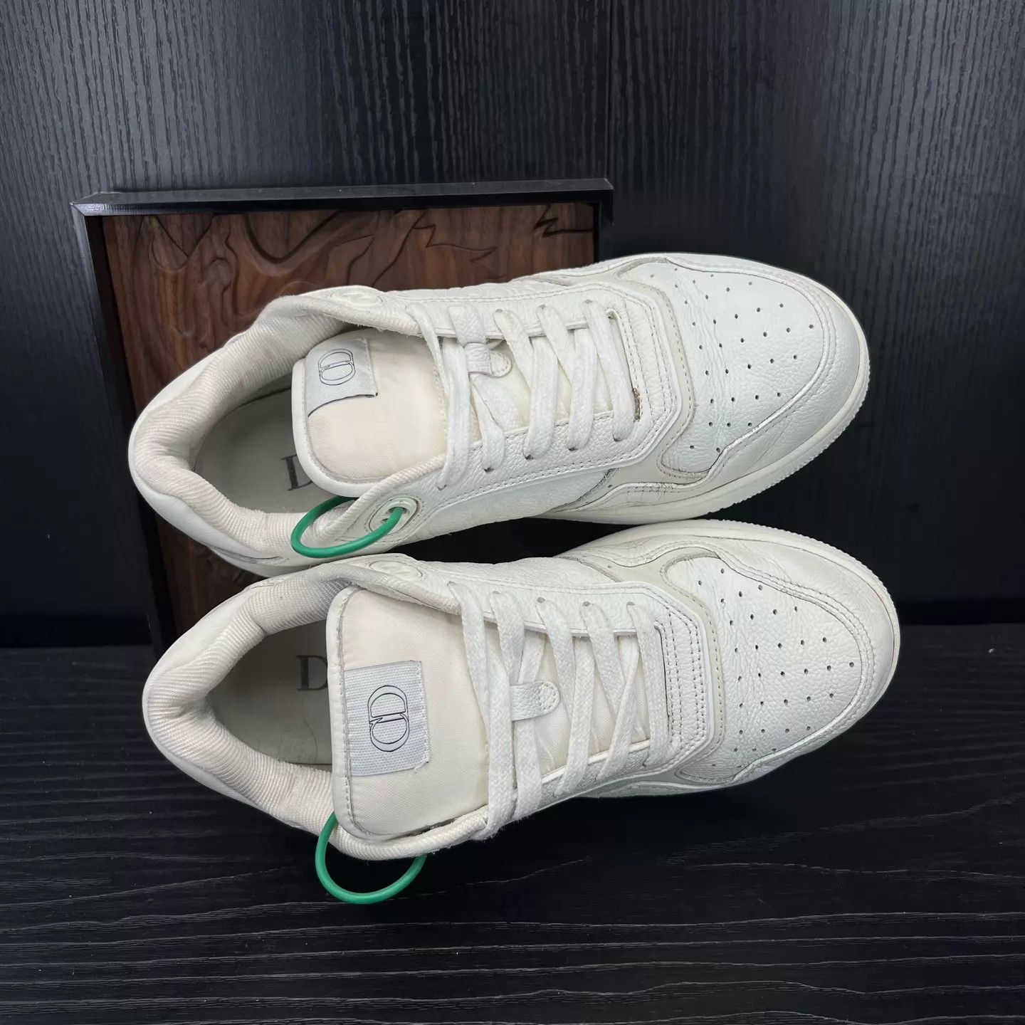 Dior Dior B27 Leather White 39 Good Condition Size US 8.5 / IT 38.5 - 7 Thumbnail