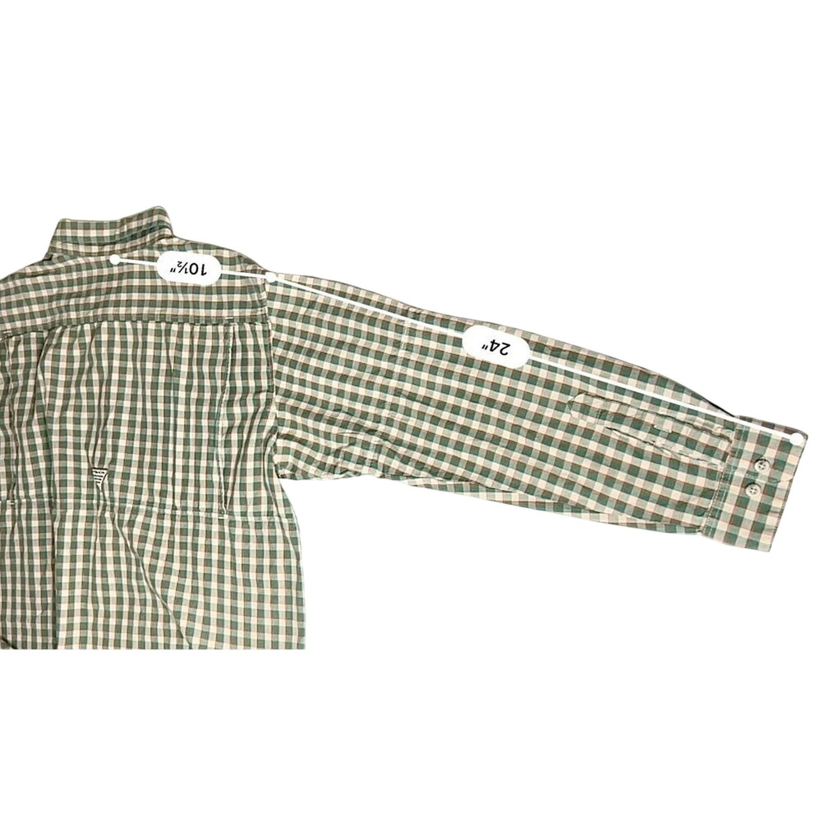 Columbia Columbia PHG Hunting Vented Back Yoke Green Plaid Shirt L/XL Size US L / EU 52-54 / 3 - 9 Thumbnail