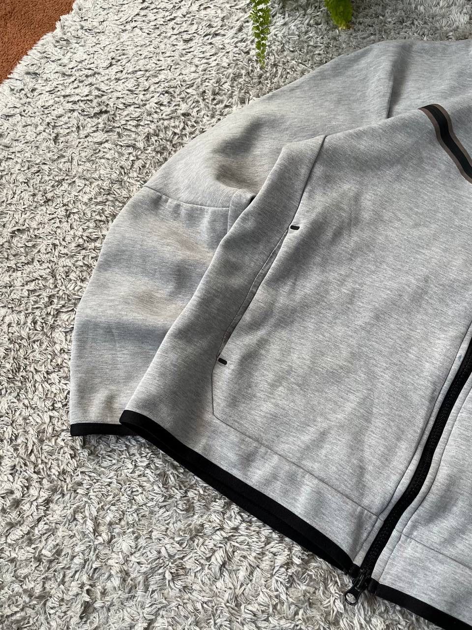 Nike × Vintage Nike Zip-Hoodie Tech-Fleece Streetwear Drill Logo Swoosh Size US M / EU 48-50 / 2 - 4 Thumbnail